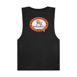 Rescued Is My Favorite Breed (Front)__BAB Oval (Back)  || Men's Ultra Cotton Sleeveless Tank