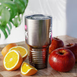 Bark Pink, Pit Bull and Breast Cancer Awareness || Ringneck Tumbler