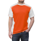 Orange Sport Shirt  ||  Unisex AOP Cut & Sew Tee