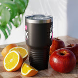 Bark Pink, Pit Bull and Breast Cancer Awareness || Ringneck Tumbler