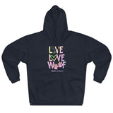 Live, Love, Woof || Unisex Pullover Hoodie