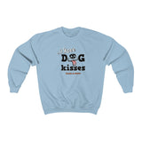 I Love Dog Kisses  ||  Unisex Heavy Blend™ Crewneck Sweatshirt