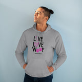 Live, Love, Woof  ||  Unisex Pullover Hoodie