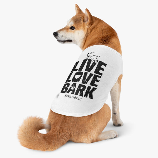 Live, Love, Bark || Pet Tank Top