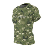 Camo Dog Print  ||  Women's Cut & Sew