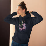 Live, Love, Woof || Unisex Pullover Hoodie