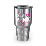Bark Pink, Pit Bull and Breast Cancer Awareness || Ringneck Tumbler