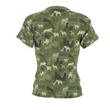 Camo Dog Print  ||  Women's Cut & Sew