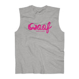 Woof (Front)__BAB Oval (Back)  || Men's Ultra Cotton Sleeveless Tank