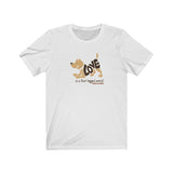 Love Is A Four-Legged Word  ||  Bella + Canvas 3001 Unisex Jersey Short Sleeve Tee