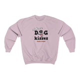 I Love Dog Kisses  ||  Unisex Heavy Blend™ Crewneck Sweatshirt