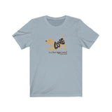 Love Is A Four-Legged Word  ||  Bella + Canvas 3001 Unisex Jersey Short Sleeve Tee