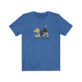 Love Is A Four-Legged Word  ||  Bella + Canvas 3001 Unisex Jersey Short Sleeve Tee
