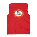 LOVE Paw Print (Front)__Oval Logo (Back)  ||  Men's Ultra Cotton Sleeveless Tank
