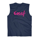 Woof (Front)__BAB Oval (Back)  || Men's Ultra Cotton Sleeveless Tank