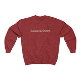 Bark-A-Bout Logo Outline (Front)___BAB Oval Outline (Back)  ||  Unisex Heavy Blend™ Crewneck Sweatshirt