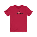 XOXO__Black Font || Bella + Canvas 3001 Unisex Jersey Short Sleeve Tee