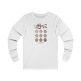 Love All Breeds  ||  Unisex Jersey Long Sleeve Tee