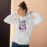 Live, Love, Woof  ||  Unisex Pullover Hoodie