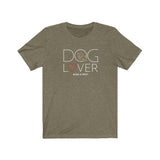 Dog Lover: Beige Dog  ||  Unisex Jersey Short Sleeve Tee