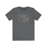 Dog Lover: Beige Dog || Bella + Canvas 3001 Unisex Jersey Short Sleeve Tee