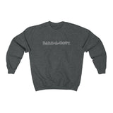 Bark-A-Bout Logo Outline (Front)___BAB Oval Outline (Back)  ||  Unisex Heavy Blend™ Crewneck Sweatshirt
