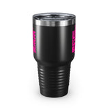 Live, Love, Bark__Pink Font || Ringneck Tumbler