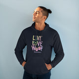 Live, Love, Woof || Unisex Pullover Hoodie
