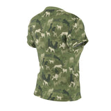 Camo Dog Print  ||  Women's Cut & Sew