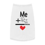 Me + Dog = Love || Pet Tank Top