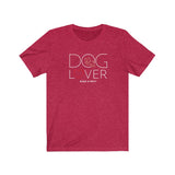 Dog Lover: Beige Dog  ||  Unisex Jersey Short Sleeve Tee