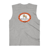 Me + Dog = Love (Front)__BAB Oval (Back)  || Men's Ultra Cotton Sleeveless Tank