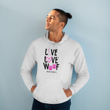 Live, Love, Woof  ||  Unisex Pullover Hoodie