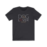 Dog Lover: Beige Dog || Bella + Canvas 3001 Unisex Jersey Short Sleeve Tee