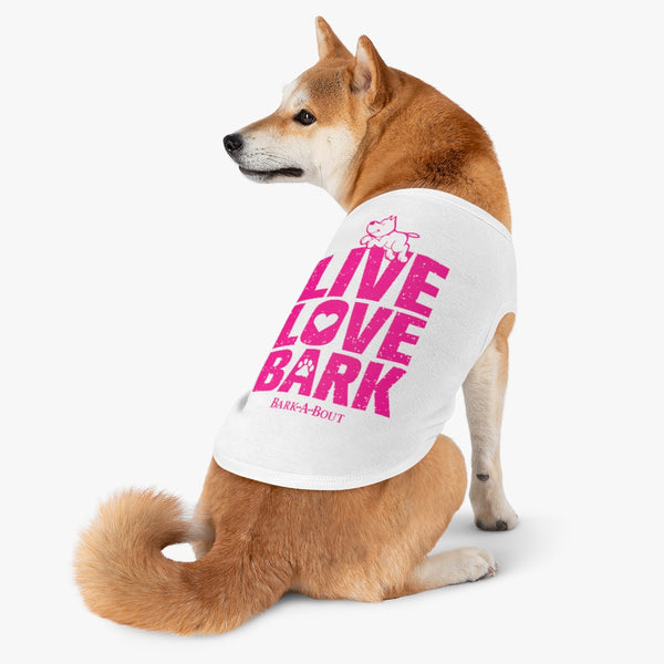 Live, Love Bark || Pet Tank Top