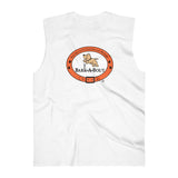 Rescued Is My Favorite Breed (Front) __BAB Oval (Back)  || Men's Ultra Cotton Sleeveless Tank