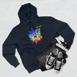 Paw Print Explosion || Unisex Premium Pullover Hoodie