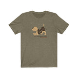 Love Is A Four-Legged Word  ||  Bella + Canvas 3001 Unisex Jersey Short Sleeve Tee