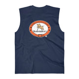 LOVE Paw Print (Front)__Oval Logo (Back)  ||  Men's Ultra Cotton Sleeveless Tank