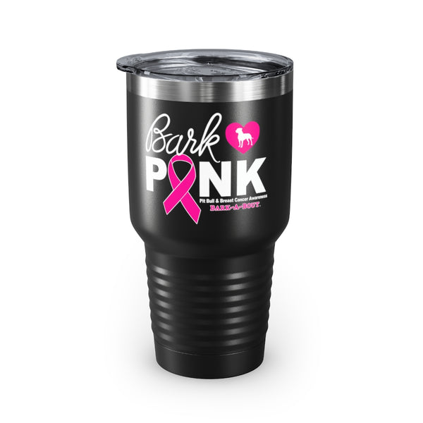 Bark Pink, Pit Bull and Breast Cancer Awareness || Ringneck Tumbler