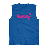 Woof (Front)__BAB Oval (Back)  || Men's Ultra Cotton Sleeveless Tank