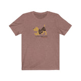 Love Is A Four-Legged Word__Warm Tones || Bella + Canvas 3001 Unisex Jersey Short Sleeve Tee