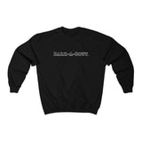 Bark-A-Bout Logo Outline (Front)___BAB Oval Outline (Back)  ||  Unisex Heavy Blend™ Crewneck Sweatshirt