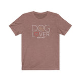 Dog Lover: Beige Dog  ||  Unisex Jersey Short Sleeve Tee