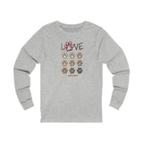 Love All Breeds  ||  Unisex Jersey Long Sleeve Tee