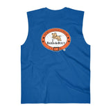 Me + Dog = Love (Front)__BAB Oval (Back)  || Men's Ultra Cotton Sleeveless Tank