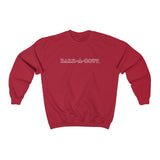 Bark-A-Bout Logo Outline (Front)___BAB Oval Outline (Back)  ||  Unisex Heavy Blend™ Crewneck Sweatshirt