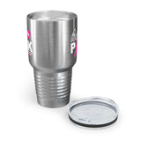 Bark Pink, Pit Bull and Breast Cancer Awareness || Ringneck Tumbler