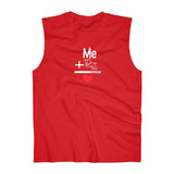 Me + Dog = Love (Front)__BAB Oval (Back)  || Men's Ultra Cotton Sleeveless Tank
