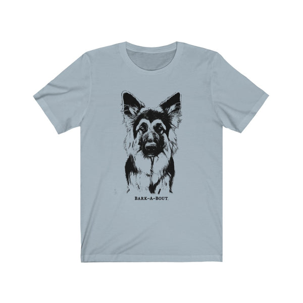 German Shepherd__Cool Toned T-Shirts || Bella + Canvas 3001 Unisex Jersey Short Sleeve Tee